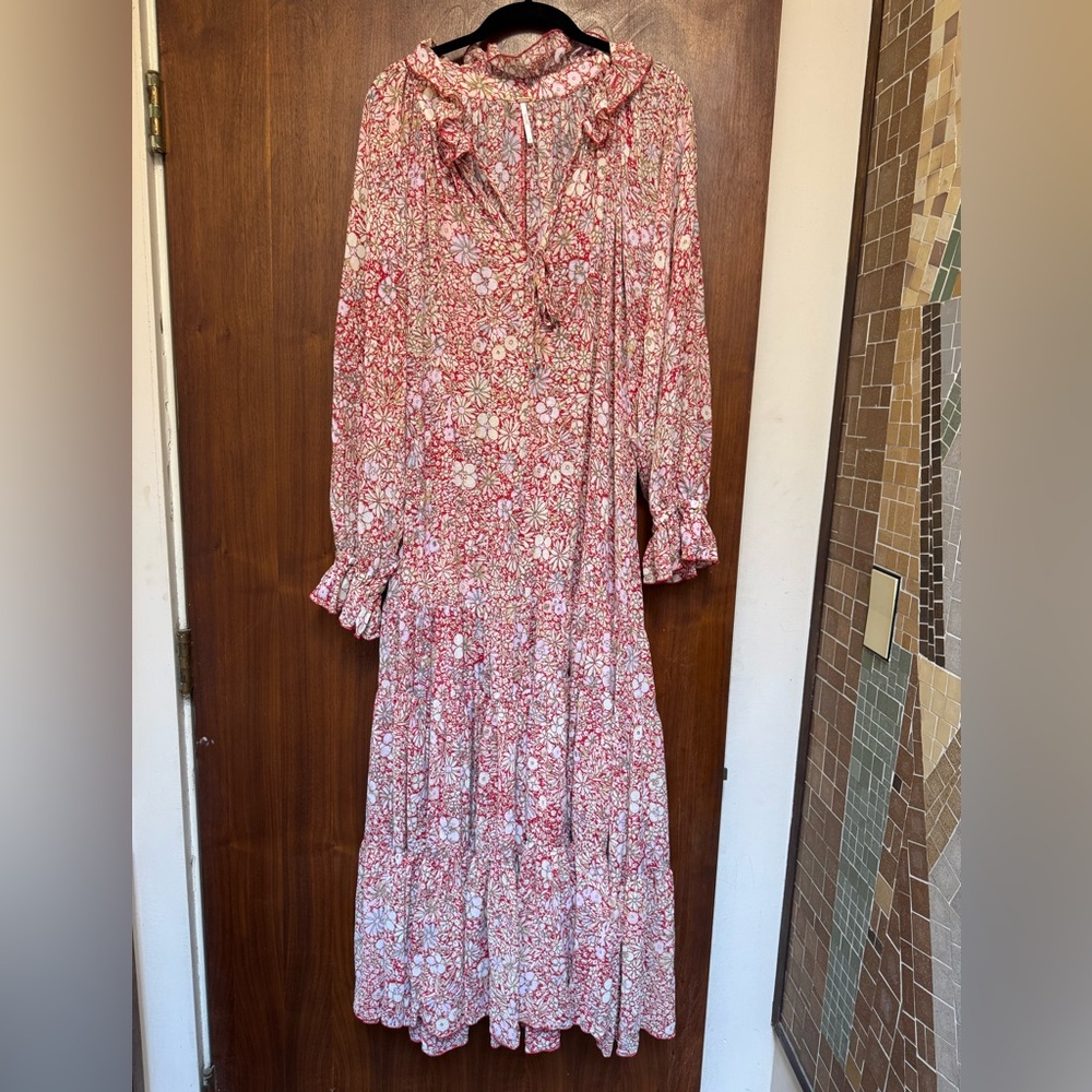 Free People Feeling Groovy Floral Maxi Dress